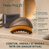 Perie ProLift + Cutie de depozitare - Masaj, drenaj și contur facial într-un singur ritual